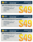 First Experience Coupons (3 per page)