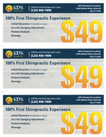 First Experience Coupons (3 per page)