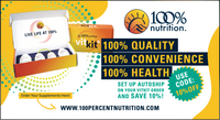 Nutrition "How to Order" Postcard