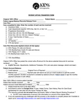 Patient Office Transfer Form