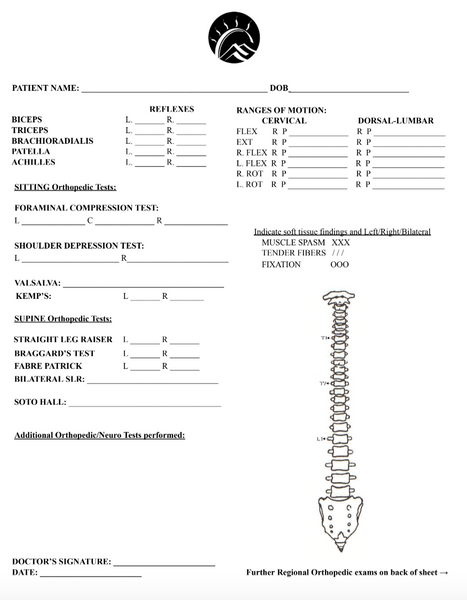 Detailed Exam Form
