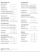 Detailed Exam Form