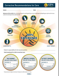 Corrective Recommendations for Care (Form A)