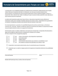 SPANISH - Laser Therapy Consent Form