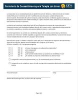 SPANISH - Laser Therapy Consent Form