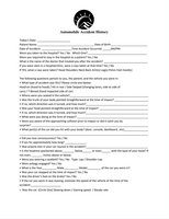 Auto Accident History