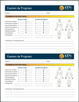 SPANISH Progressive Exam (2 per page)