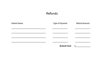 Daily Checkout Sheet