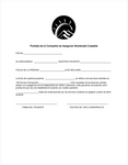 Spanish At Fault Insurance Company Cover Sheet