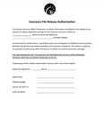 Insurance File Release Authorization