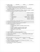 Spanish Automobile Accident History