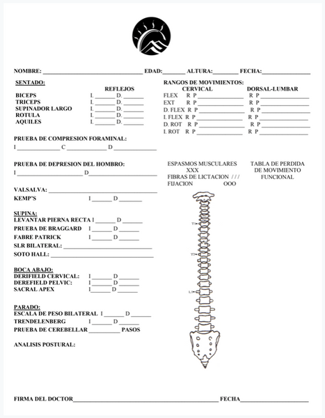 Spanish Detailed Exam Form