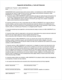 Spanish PI Lein & Coversheet